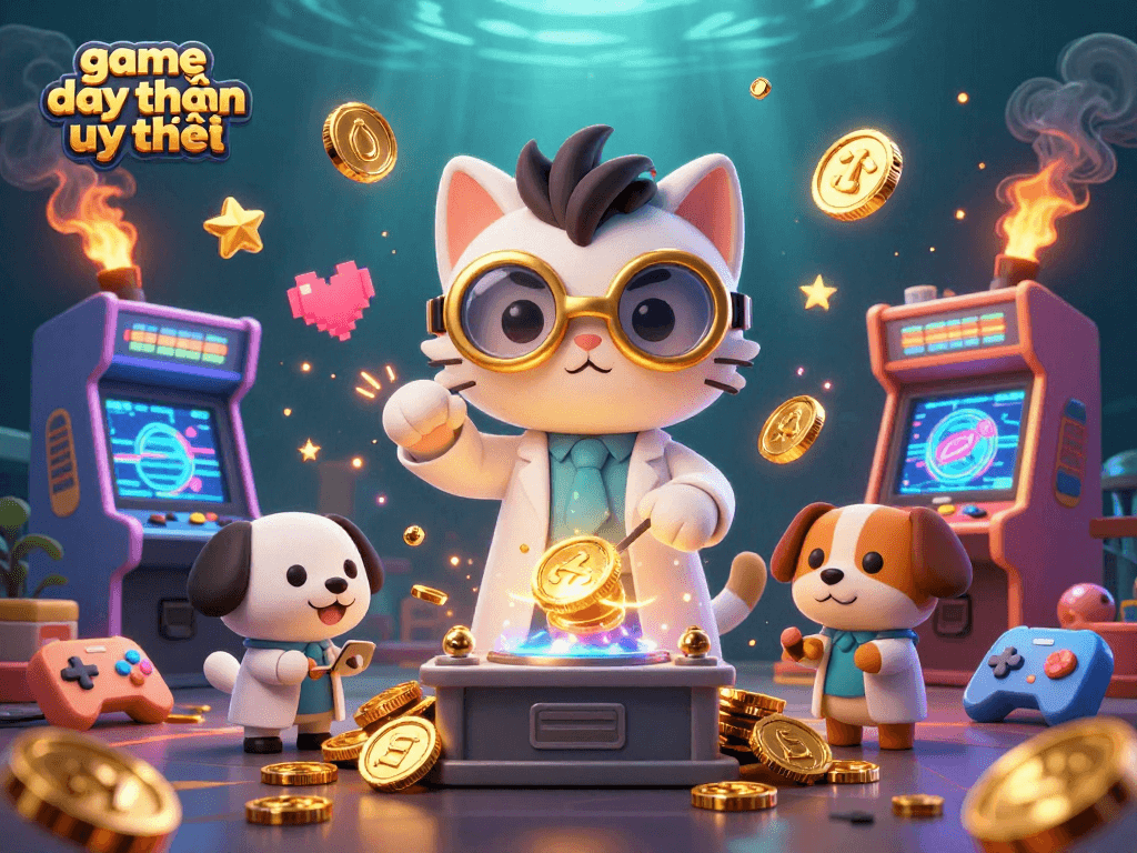 Experience game đổi thưởng uy tín with a thrilling casino adventure featuring a mad scientist cat and loyal dog!