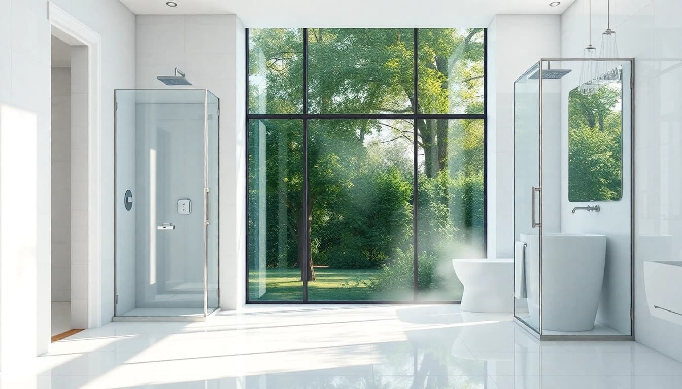 Transform your space with sleek elegant showers that offer a luxurious bathing experience.