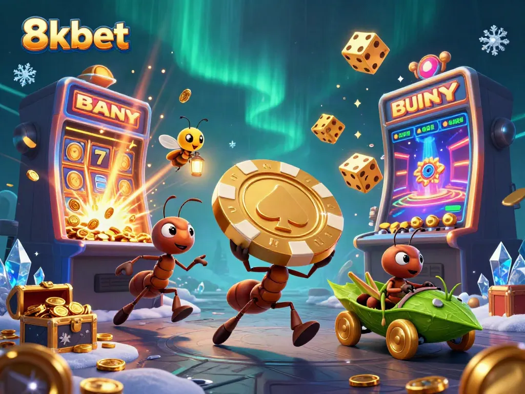 Experience thrilling gaming adventures with 8xbet as ants execute a heist amid exploding jackpots.
