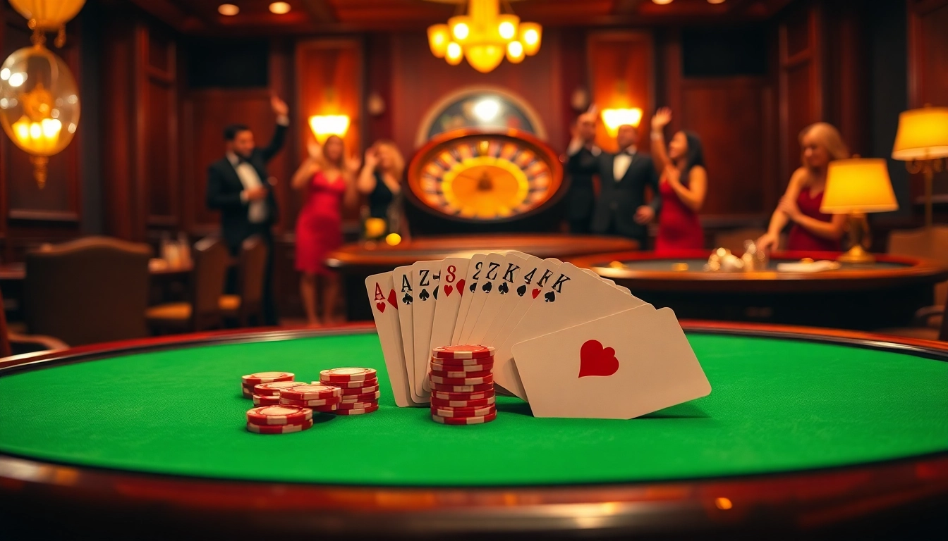 Experience online gaming at 888new.com with a vibrant poker scene featuring chips and cards.