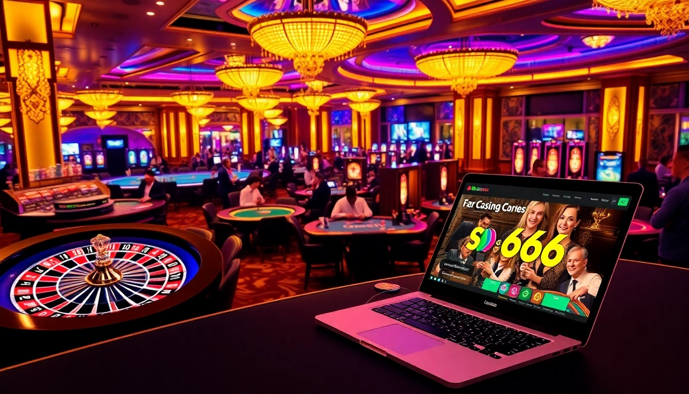 Experience the thrills of s666 casino with vibrant tables, exciting gameplay, and festive atmosphere.
