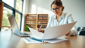 Legal expert discussing Wills in a modern office, ensuring clarity in estate planning.