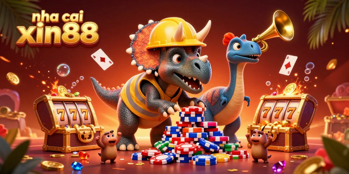 Experience thrilling gameplay at nha cai xin88 with dynamic casino elements and vibrant characters.