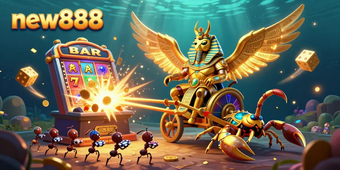 Engage with new888's thrilling casino experience featuring vibrant games, jackpots, and dynamic elements.