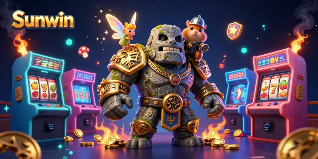 Engage in thrilling gameplay at Sunwin with vibrant arcade elements and enchanted characters!