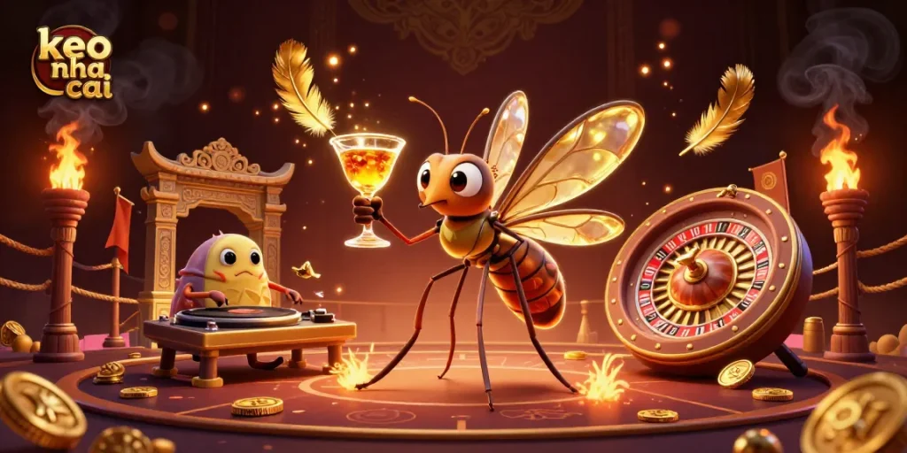 Experience the thrilling world of keo nha cai with dynamic casino characters in action.