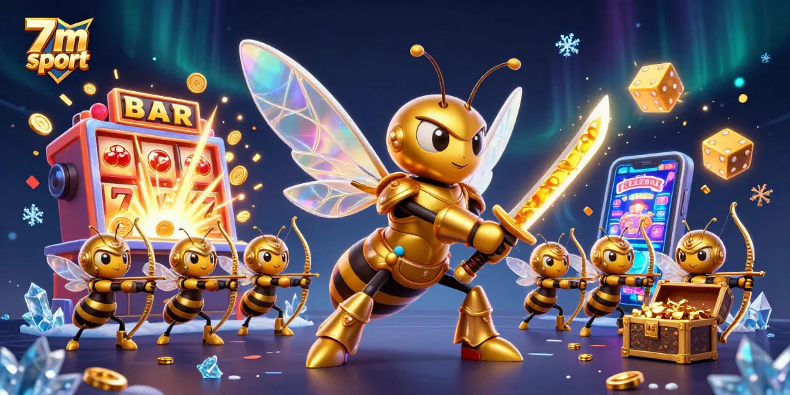 Experience thrilling moments with 7m sport as the golden hornet and bee archers celebrate jackpot winnings.