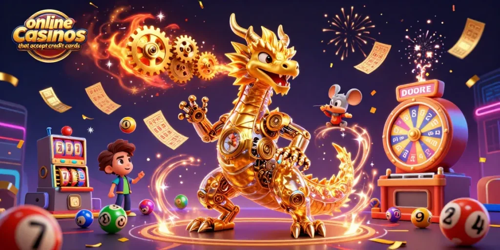 Experience the thrill of online casinos that accept credit cards with dynamic game elements and vibrant visuals.